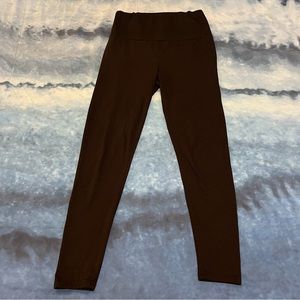 Black high waisted leggings